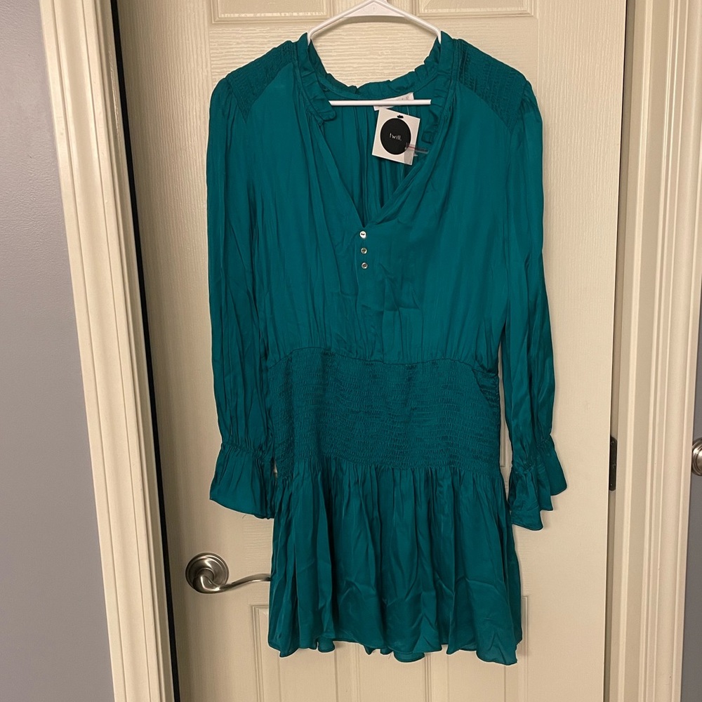 Real green dress